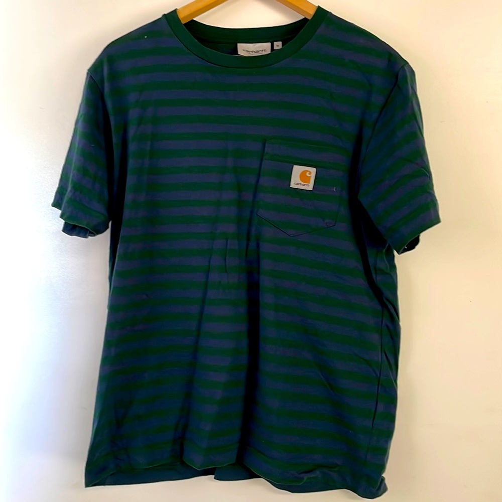Carhartt Work In Progress Merrick Stripe Shirt with pocket